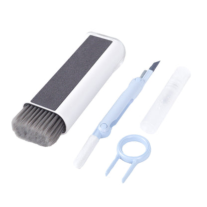 7-in-1 cleaning kit for keyboard, earbuds and smartphone