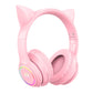 ONIKUMA B90 ​​RGB Cat Ear Bluetooth 5.0 Wireless - Children's headset